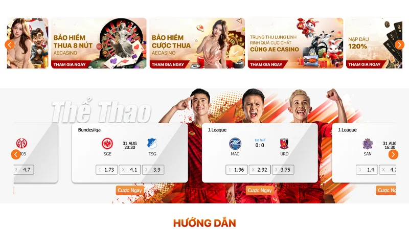 ae888 3 Vô số ưu đãi hấp dẫn luôn chờ đón bet thủ AE888